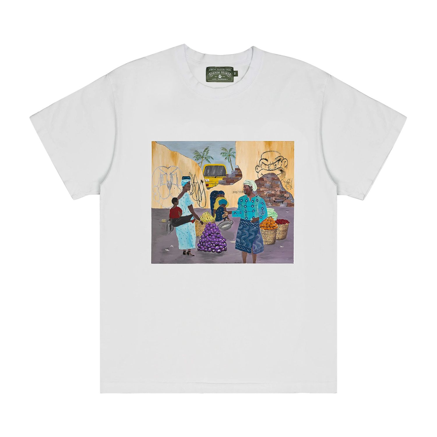 Buy Denim Tears x Skepta Tears Tee 'White' 101 500 65 WHIT GOAT AU