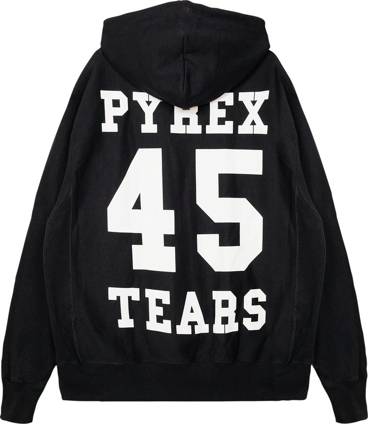 Denim Tears x Pyrex Tears Hoodie Black