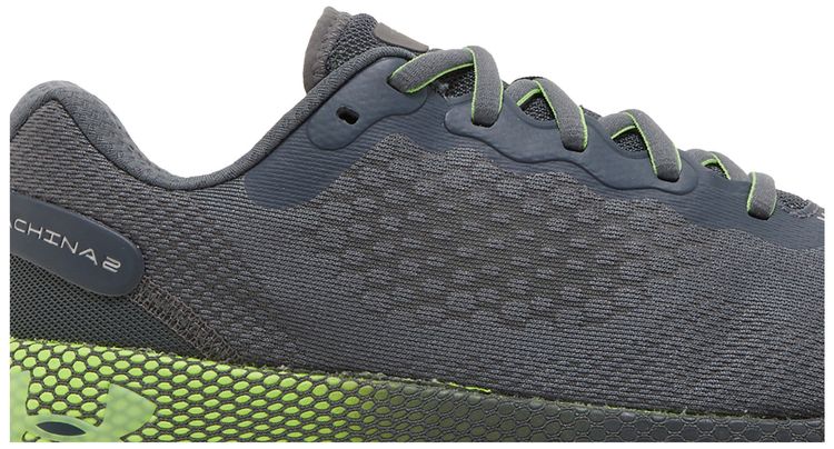 Under Armour HOVR Machina 2 Pitch Grey Hyper Green