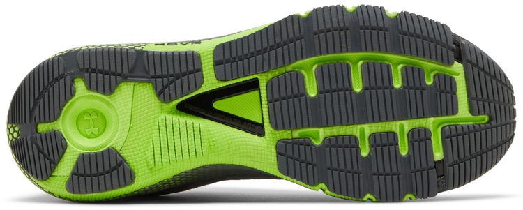 Under Armour HOVR Machina 2 Pitch Grey Hyper Green