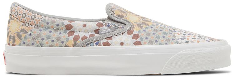 Kith x Vans Vault OG Classic Slip On LX Multi Tile