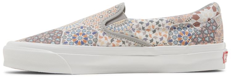 Kith x Vans Vault OG Classic Slip On LX Multi Tile