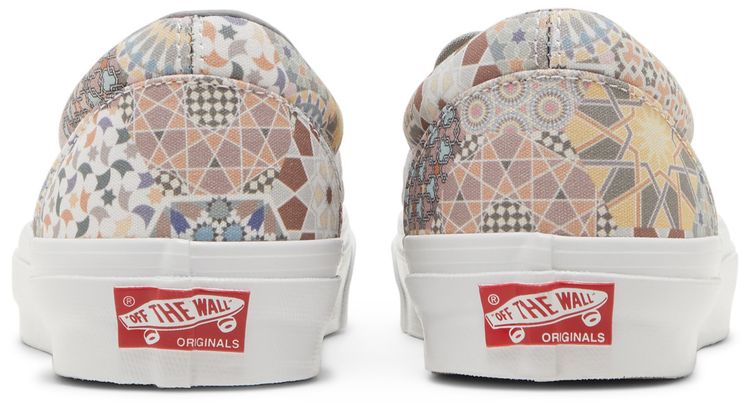 Kith x Vans Vault OG Classic Slip On LX Multi Tile