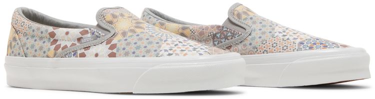 Kith x Vans Vault OG Classic Slip On LX Multi Tile