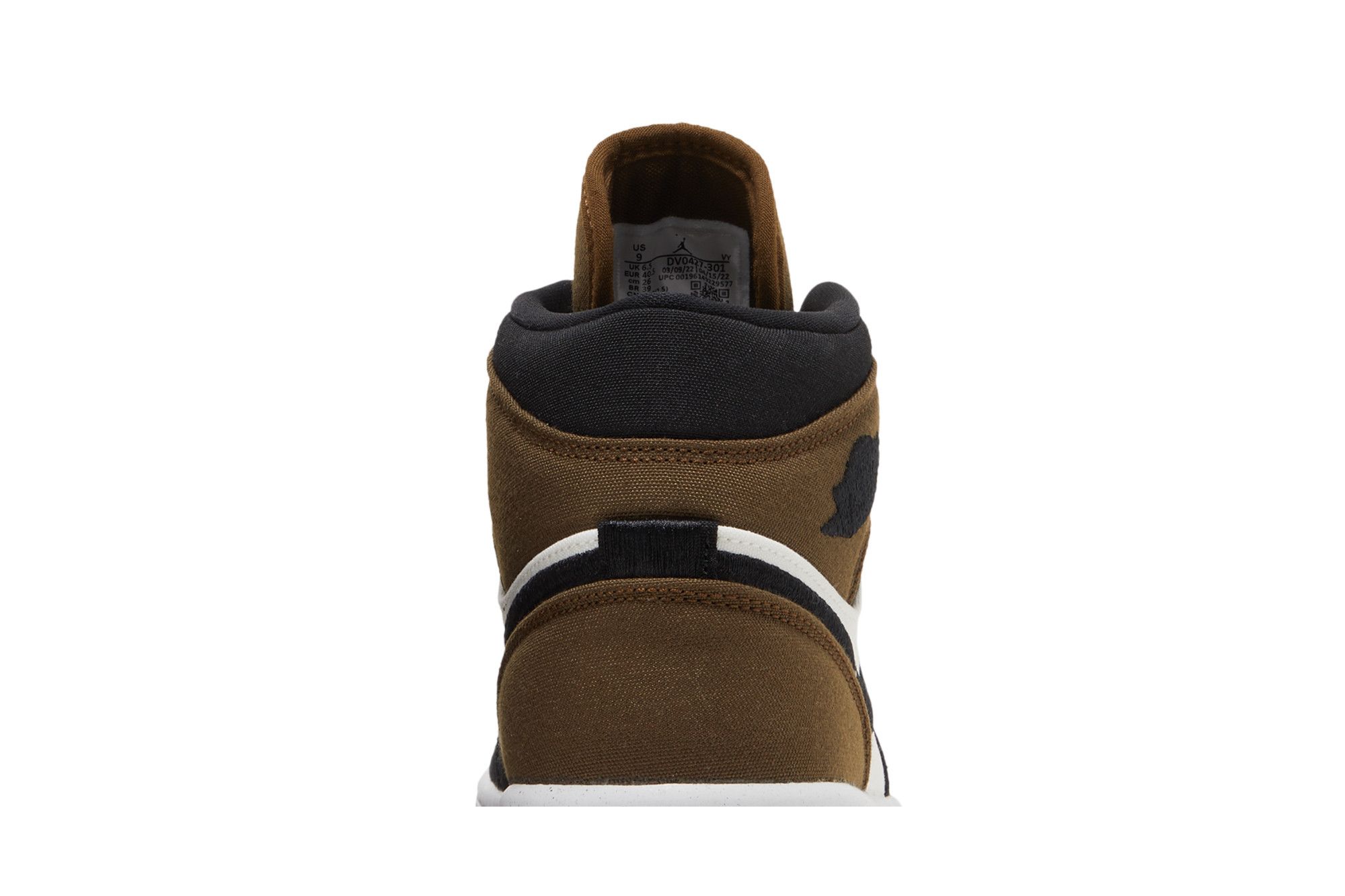 Buy Wmns Air Jordan 1 Mid SE 'Olive Toe' - DV0427 301 | GOAT