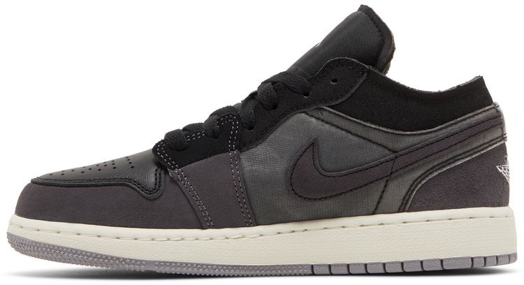 Air Jordan 1 Low SE Craft GS Inside Out   Black