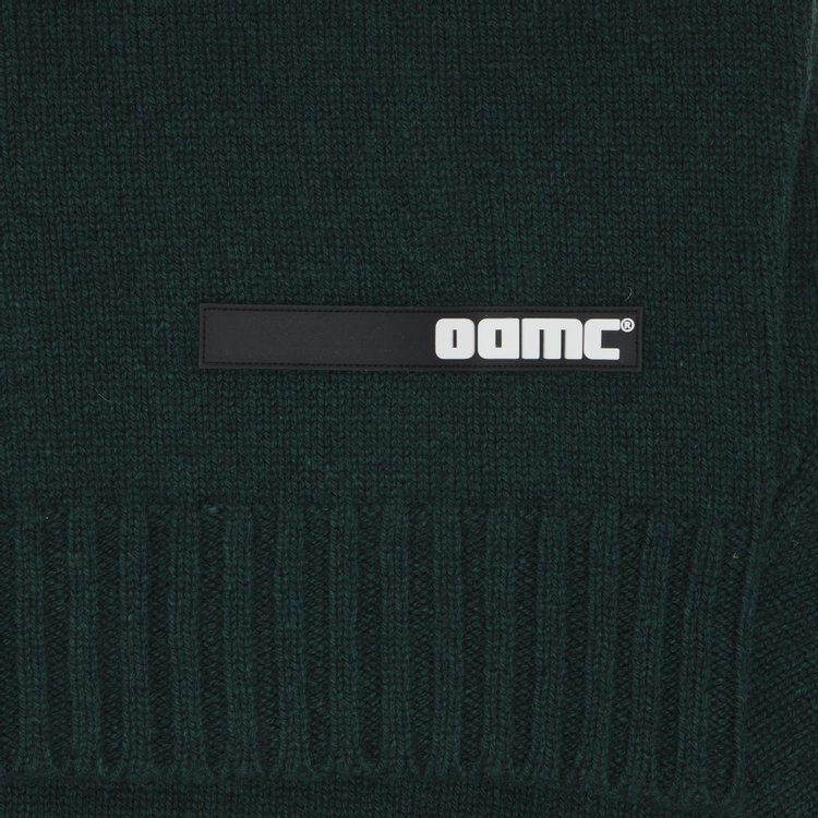 OAMC Knitted Nuptse Crewneck Kombu