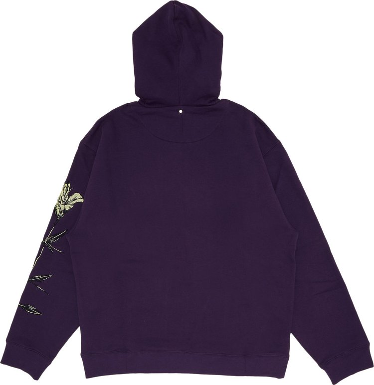 OAMC Knitted Lilum Hoodie Aubergine