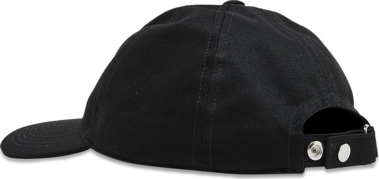 OAMC Badge Cap Black