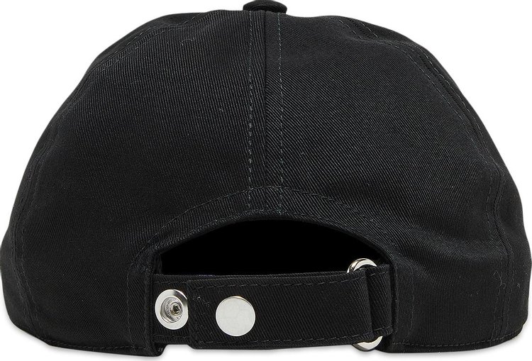 OAMC Badge Cap Black