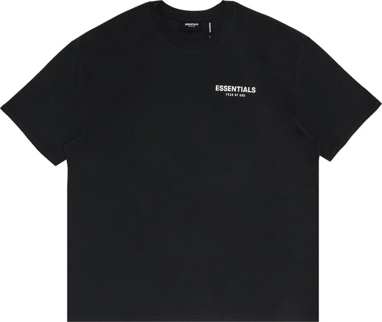 Buy Fear of God Essentials Boxy Photo Series T-Shirt 'Black' - 0125 ...
