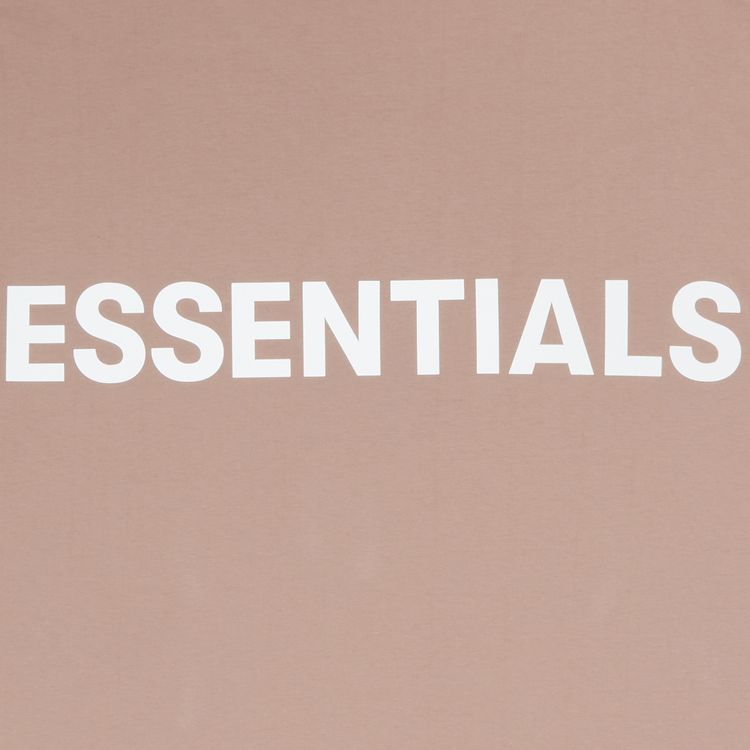 Fear of God Essentials 3M Logo Boxy T Shirt Blush