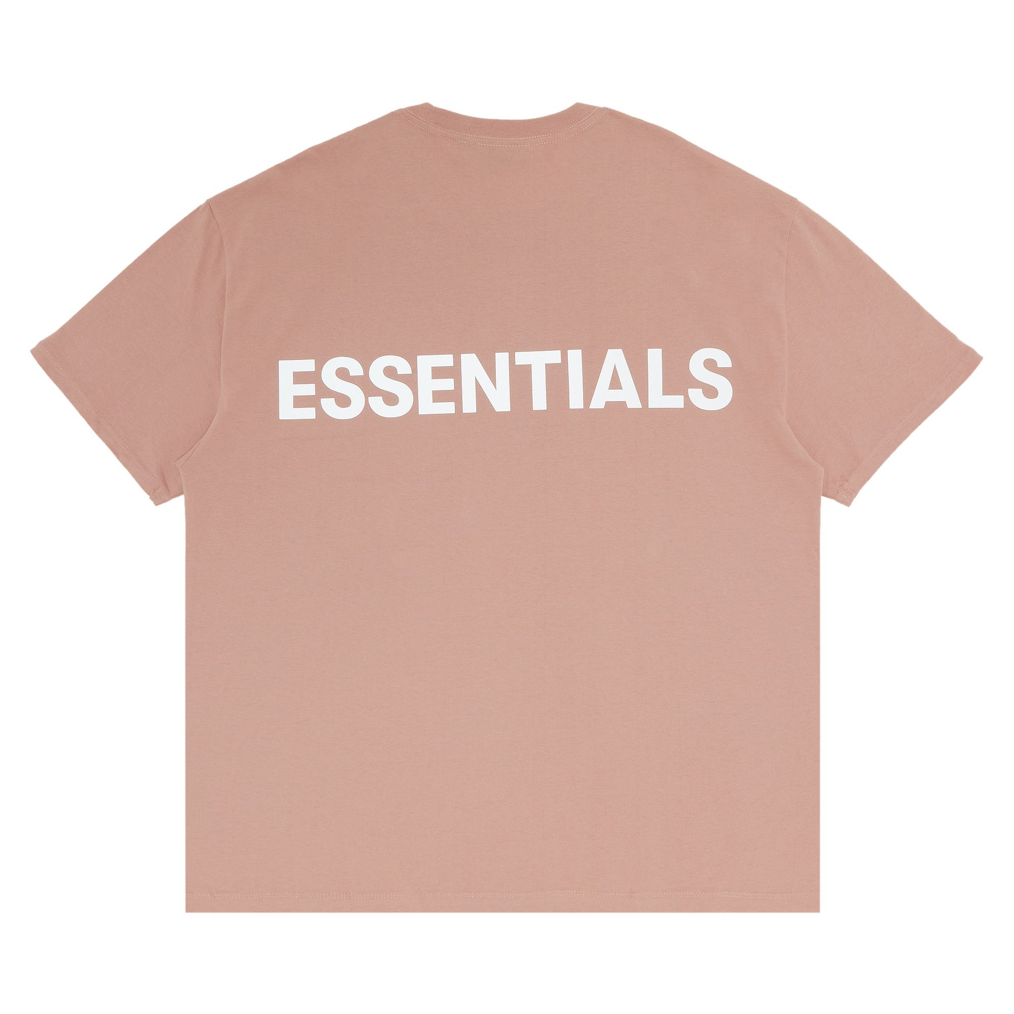 Size xl Fear of God Essentials 3M Logo Boxy T-Shirt 'Blush'