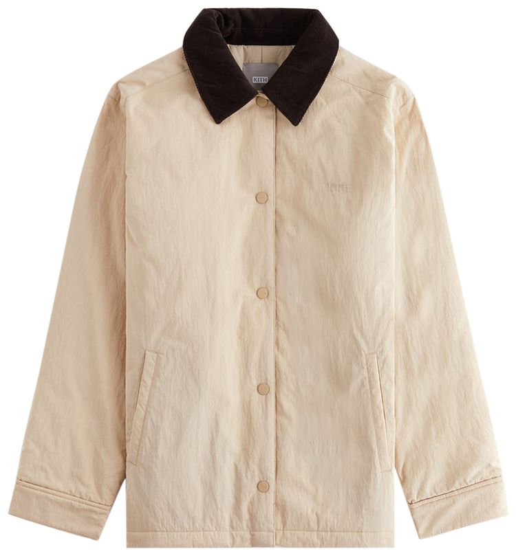 Kith Women Kieran Nylon Coaches Jacket Birch