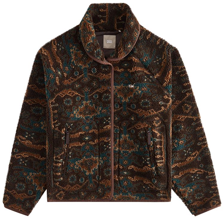 Buy Kith Women Grayson Jacquard Sherpa Jacket 