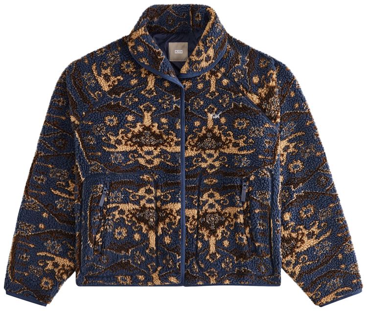 Buy Kith Women Grayson Jacquard Sherpa Jacket 