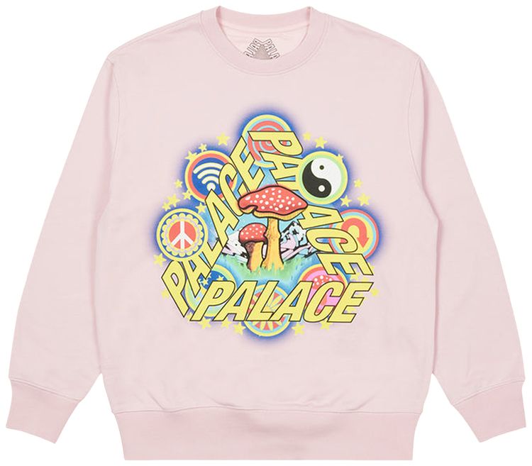 Palace Bun 5G Crew Pink