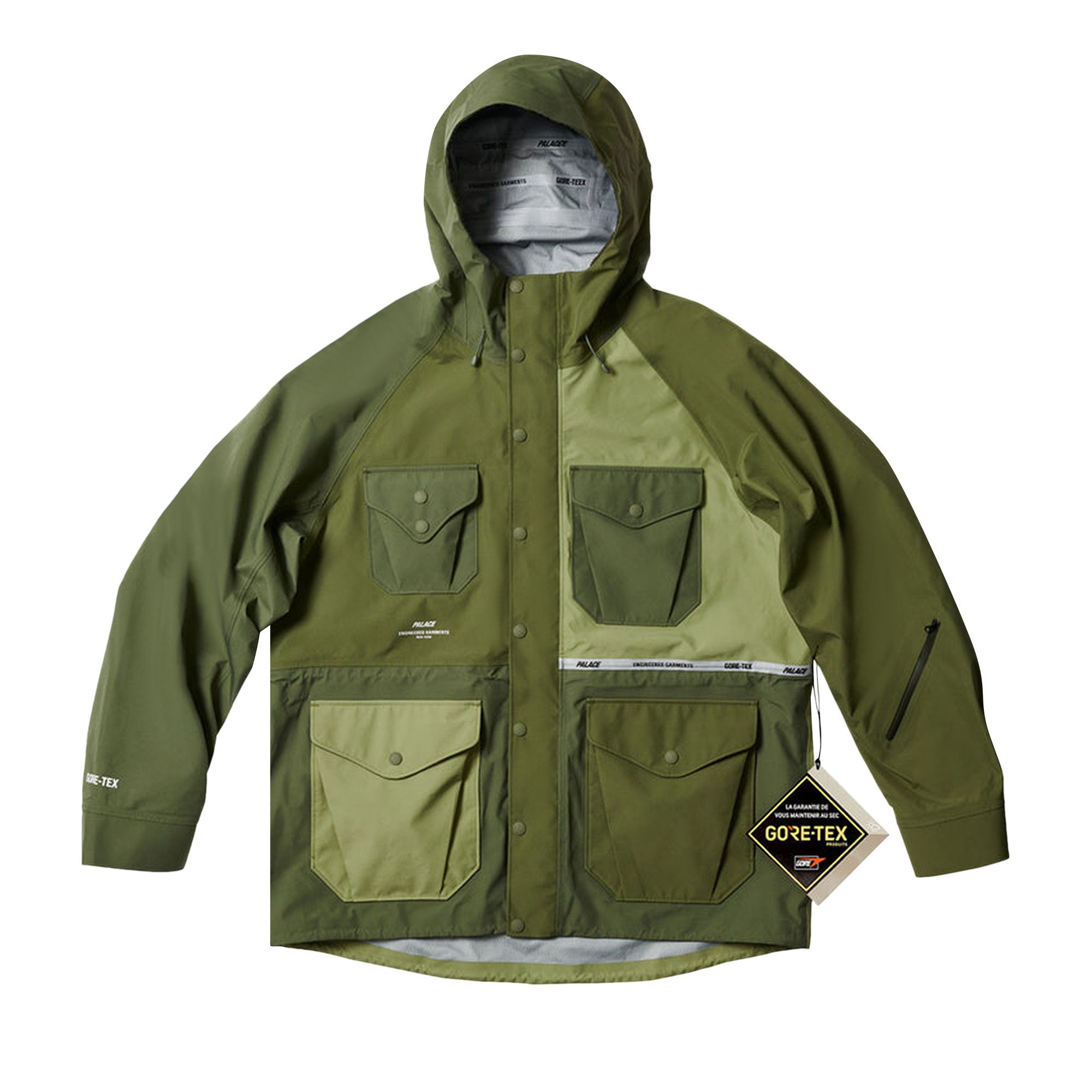 Size xl Palace x Engineered Garments GORE-TEX Field Parka 'Olive'