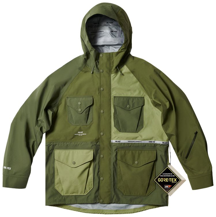 Palace x Engineered Garments GORE TEX Field Parka Olive