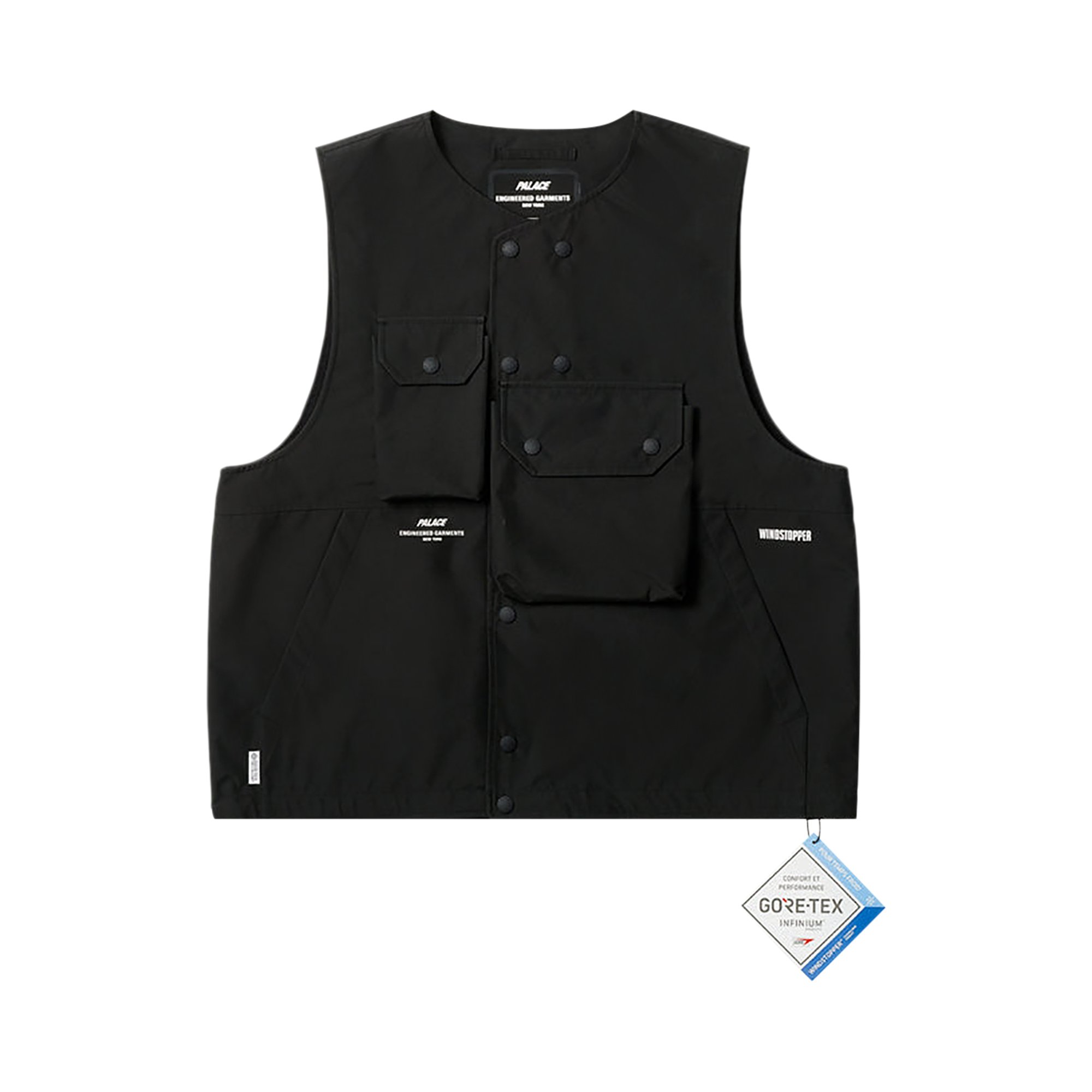 Palace x Engineered Garments GORE-TEX Infinium Cover Vest 'Black'