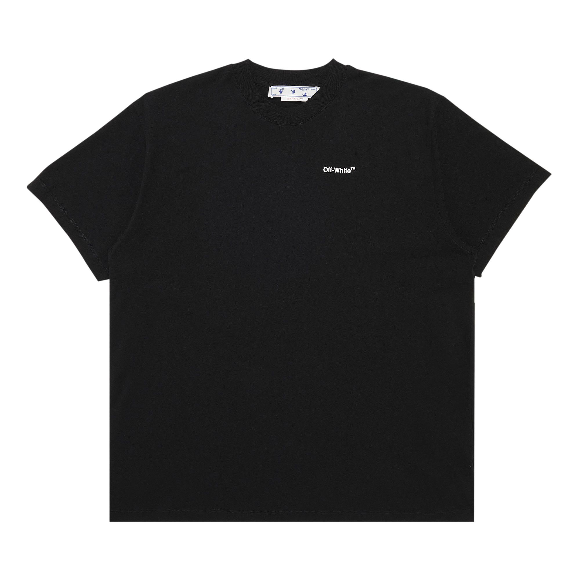 Buy Off White Caravaggio Deposition Over Short Sleeve Tee Black