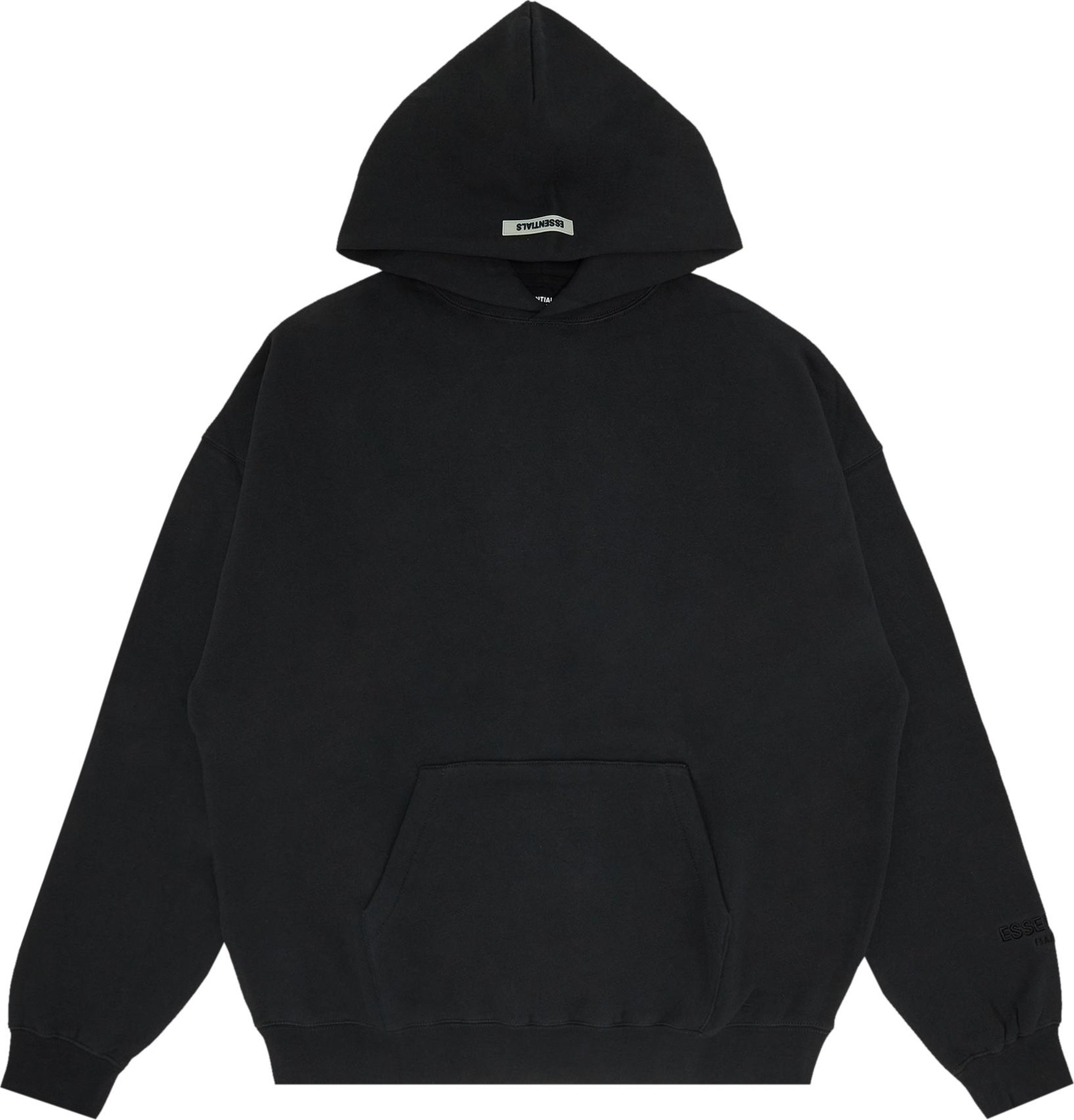 Buy Fear of God Essentials 3M Logo Pullover Hoodie 'Black' - 0192 25050 ...