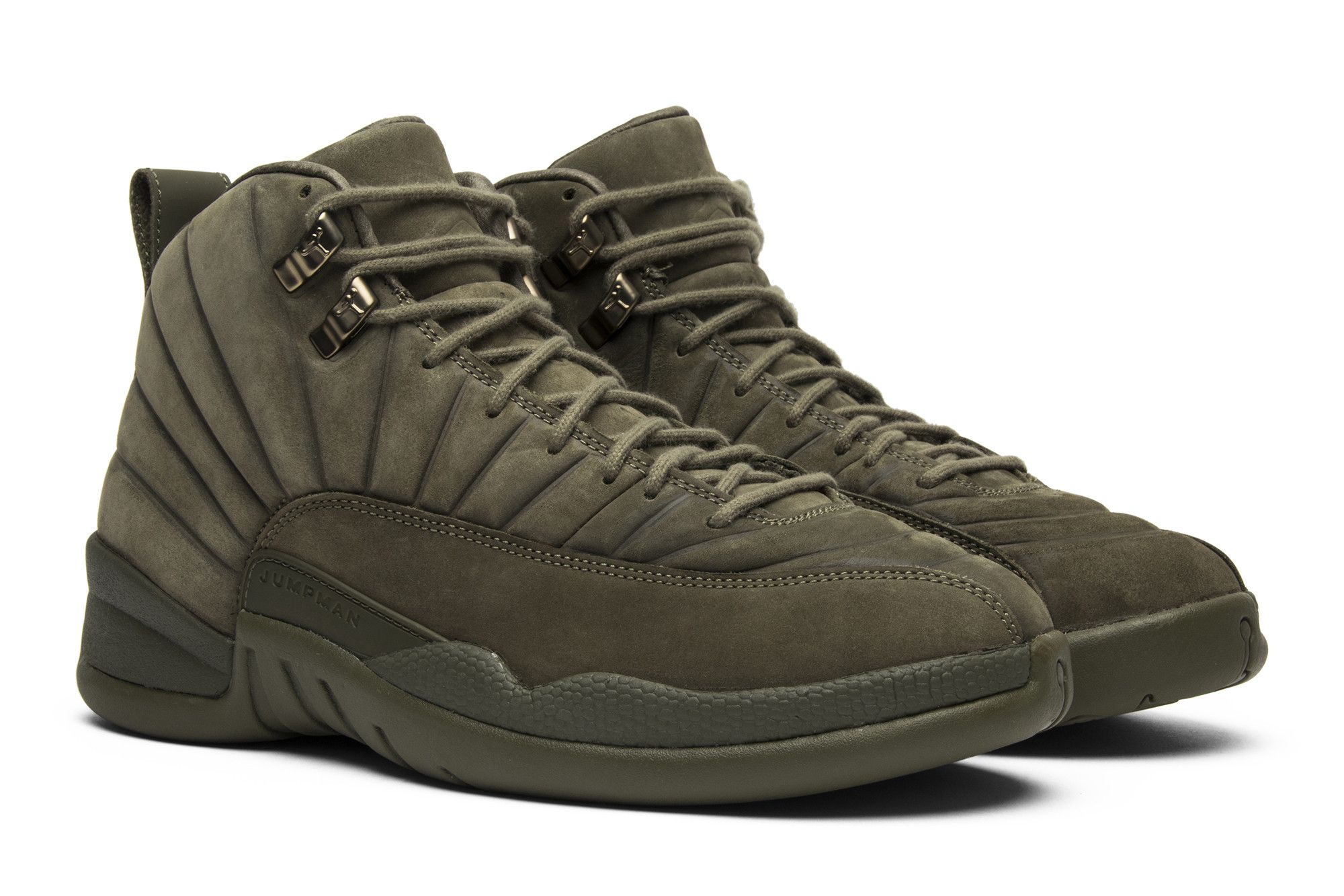 Jordan retro 12 olive green new arrivals
