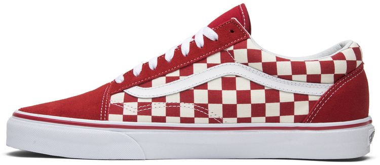 Vans Old Skool Red Checkerboard