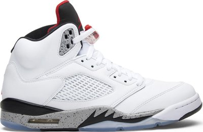 Buy Air Jordan 5 Retro 'White Cement' - 136027 104 | GOAT