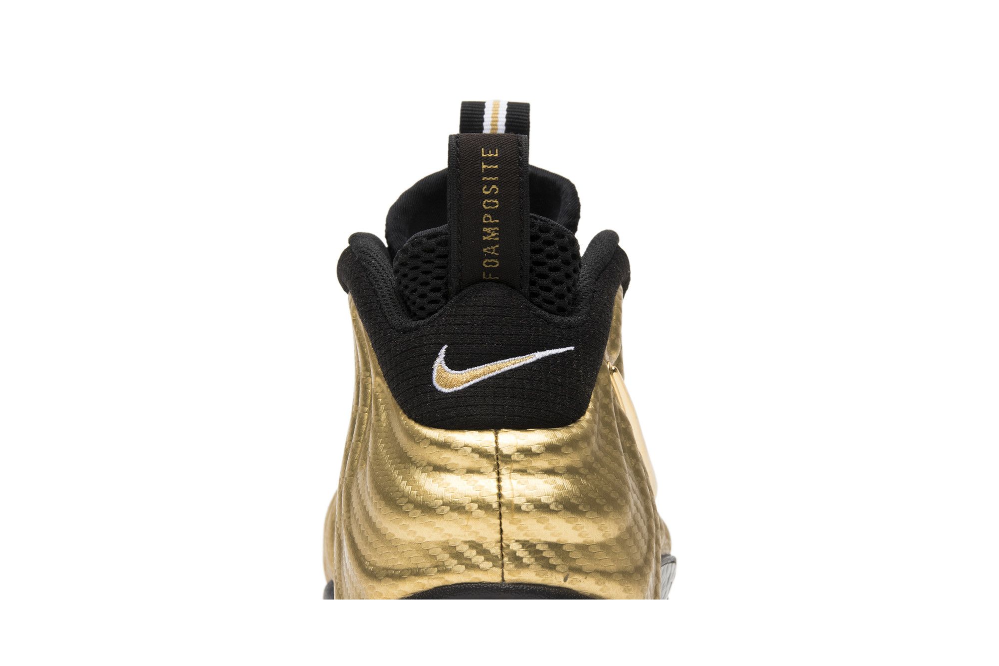 Gold foamposite kids hotsell
