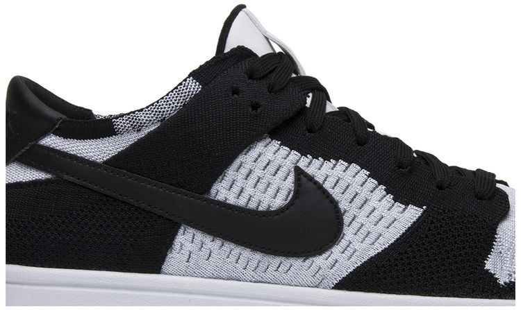 Nike Dunk Low Flyknit White Wolf Grey