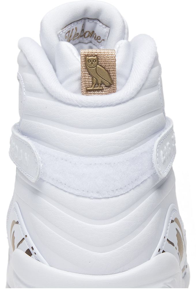 OVO x Air Jordan 8 Retro White