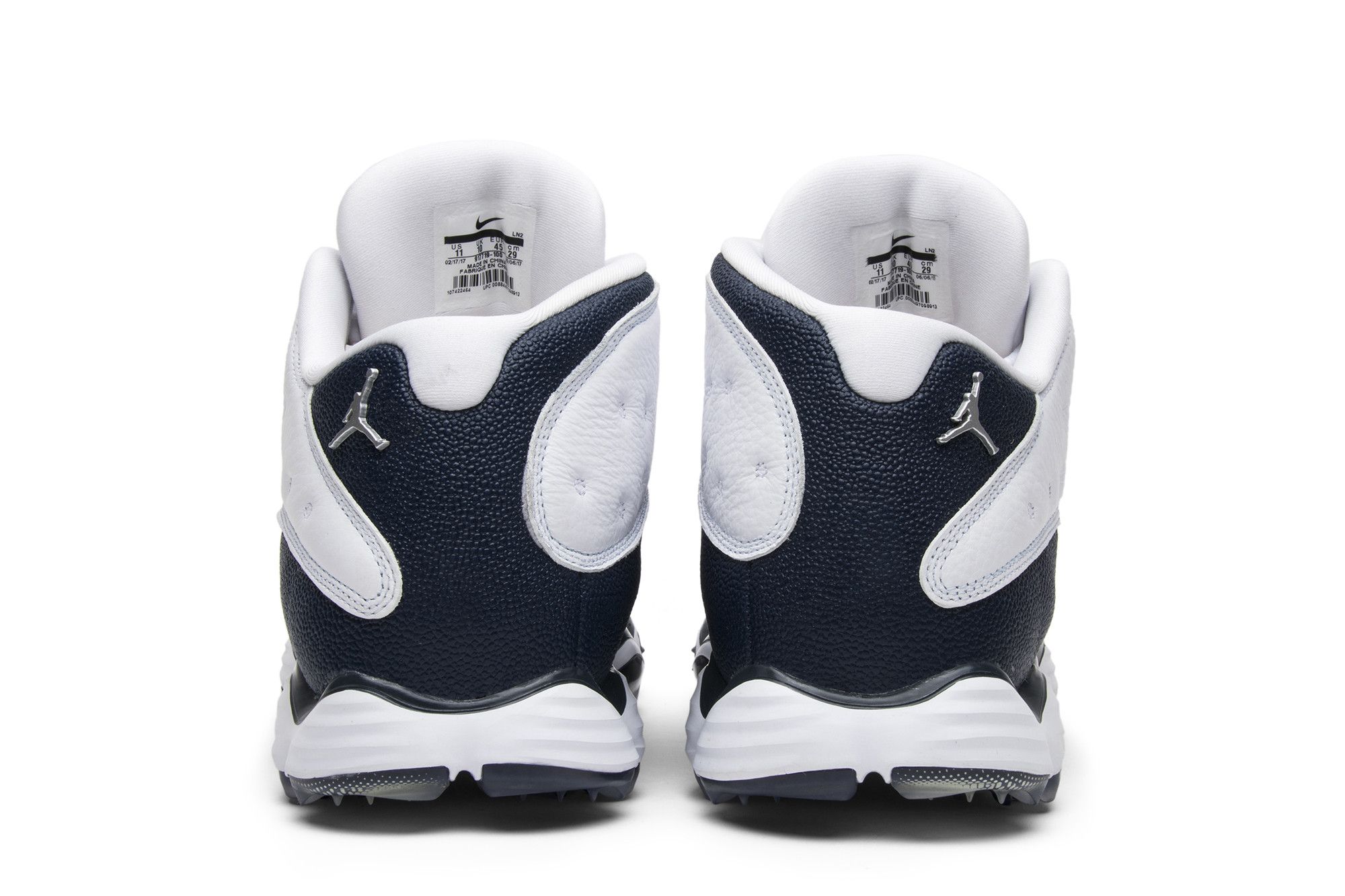 シューズ(男性用) Nike Jordan 13Retro Golf White NavyBlue Air Jordan 13 Retro Golf White Navy Blue - 917719-100