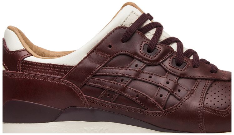 Packer Shoes x JCrew x ASICS Gel Lyte 3 1907 Collection Oxblood