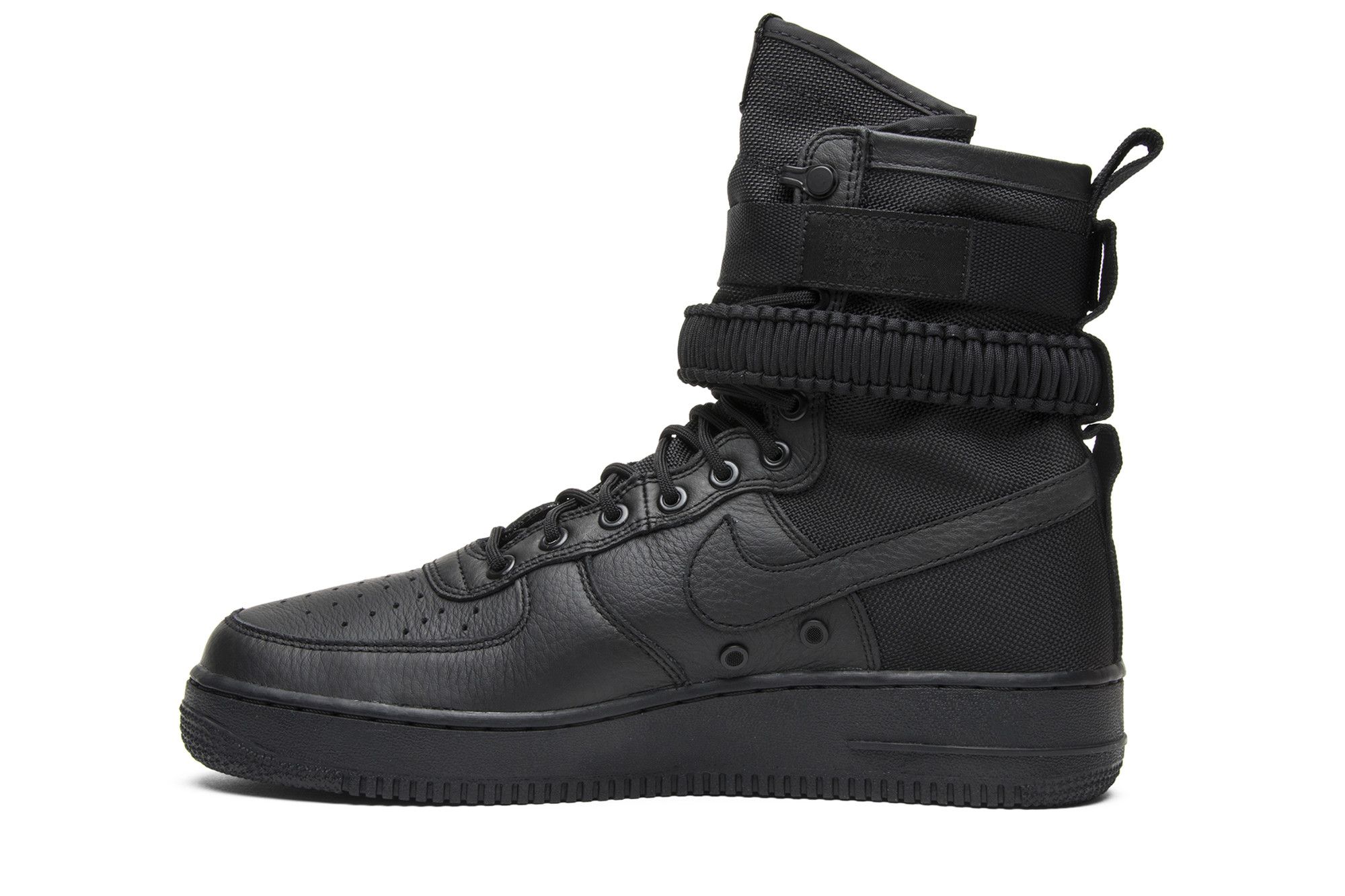 air force 1 sf high black