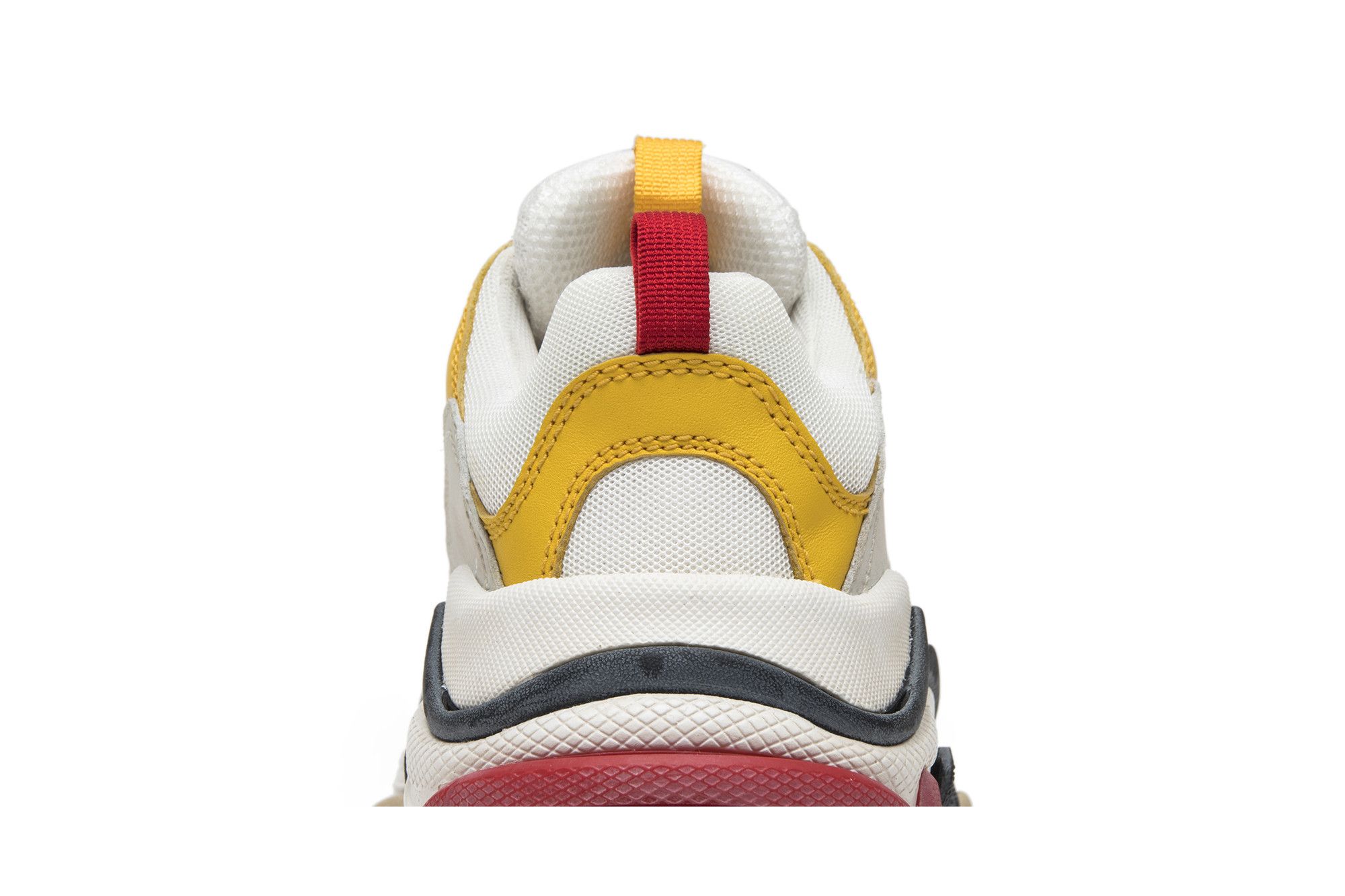 Size 6.0 Balenciaga Wmns Triple S Trainer White Yellow 2018