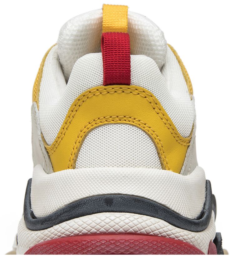 Balenciaga Wmns Triple S Trainer White Yellow 2018