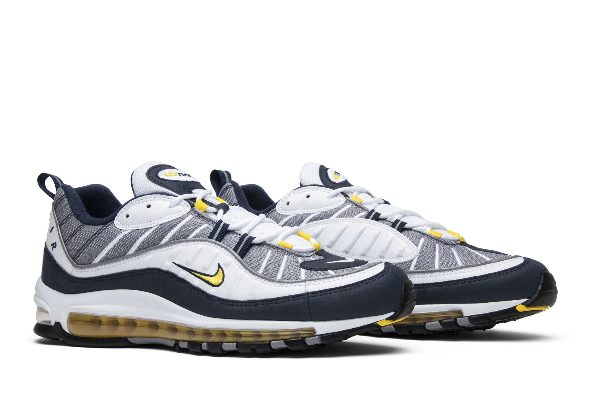 Nike air max 98 white teal nebula university must gold
