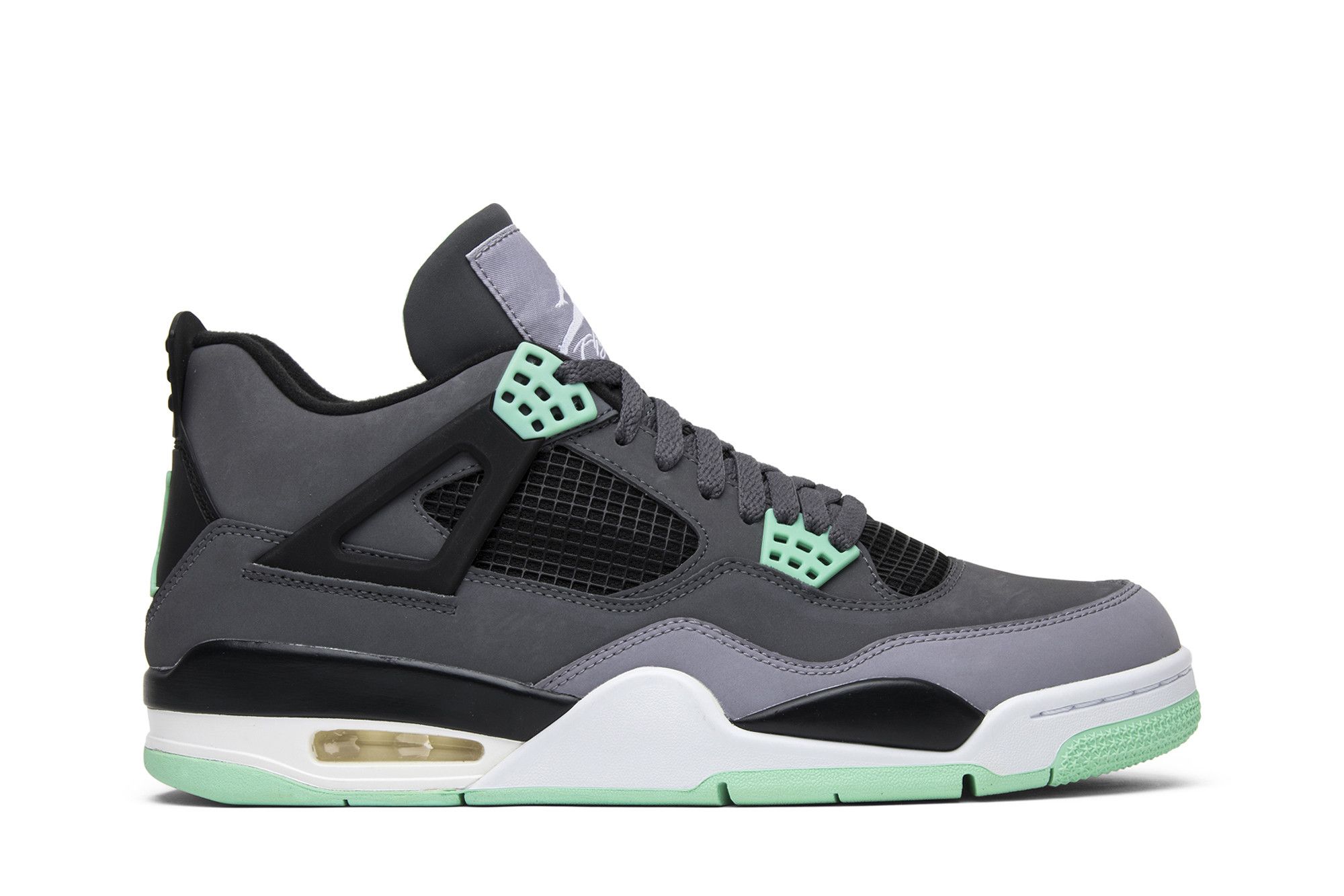 green and gray jordan 4