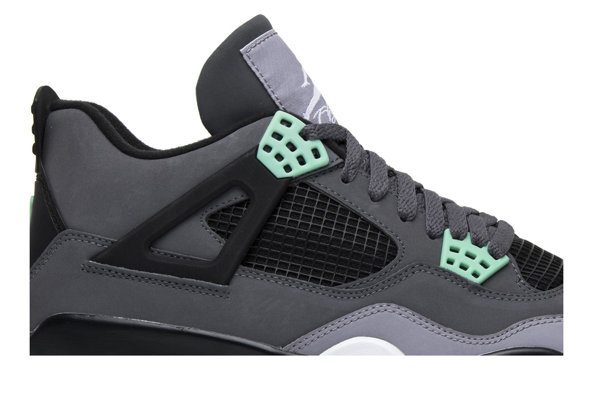 Size 10.0 Air Jordan 4 Retro Green Glow