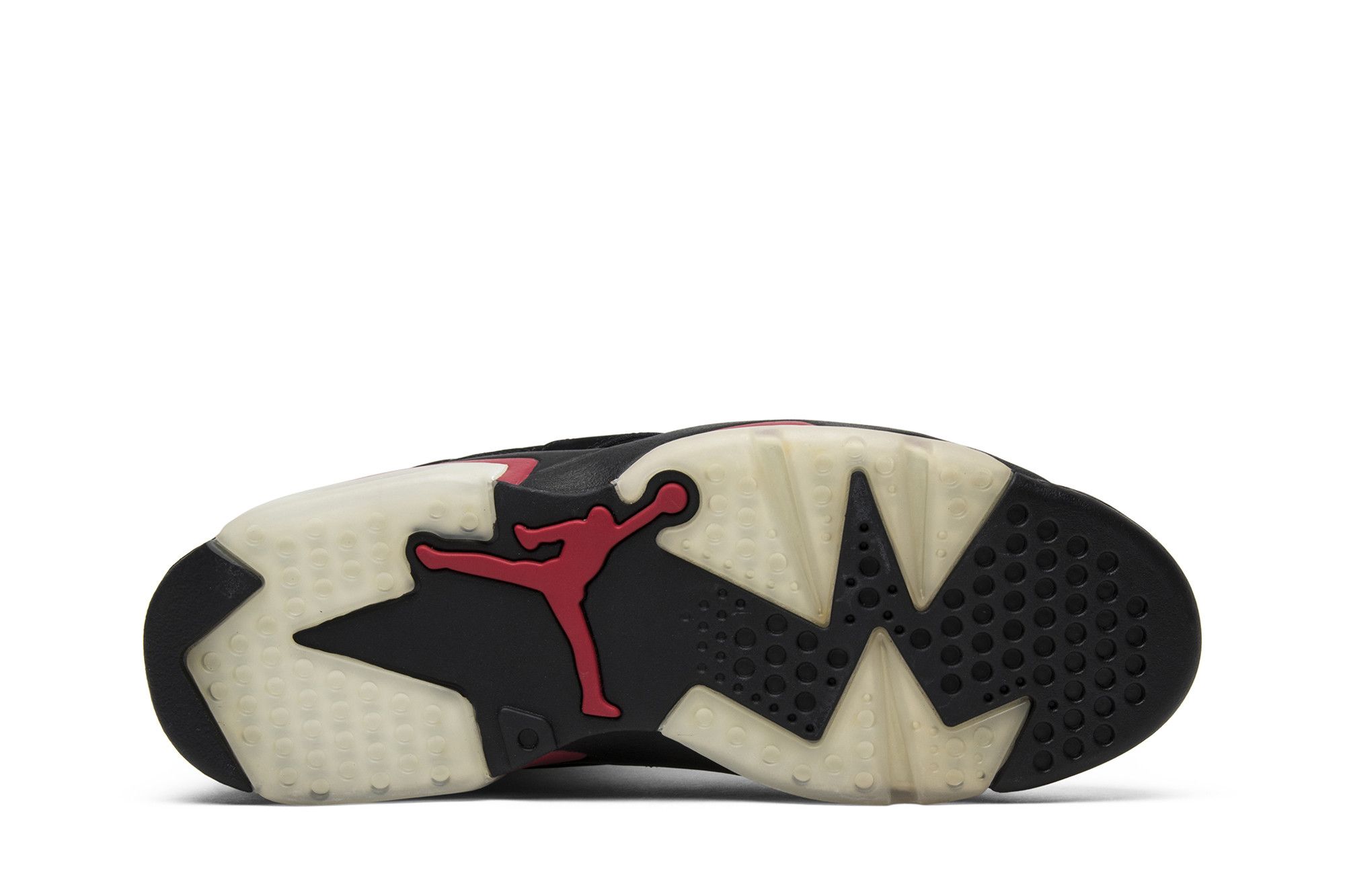 Air Jordan 6 Retro 赤白黒 4Y Nike Air Jordan Retro 6-17-23 White Red Black 428819-100