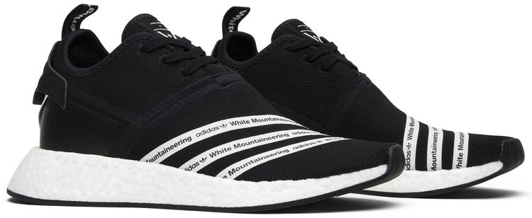 White Mountaineering x adidas NMD R2 PK Black