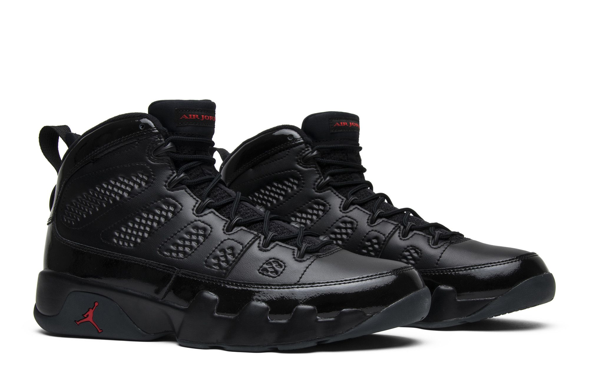 Air jordan 9 retro bg bred hot sale