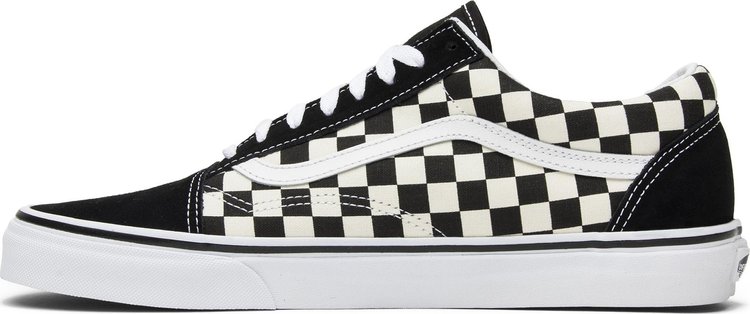 Old Skool Black Checkerboard