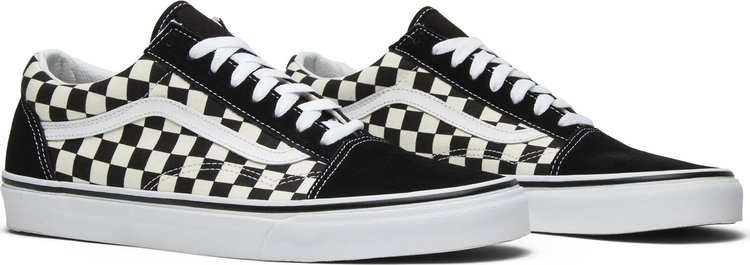 Old Skool Black Checkerboard