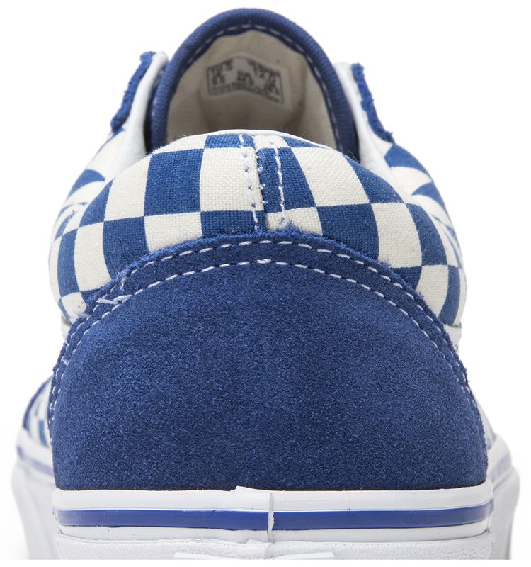 Vans Old Skool Blue Checkerboard