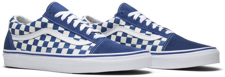 Vans Old Skool Blue Checkerboard