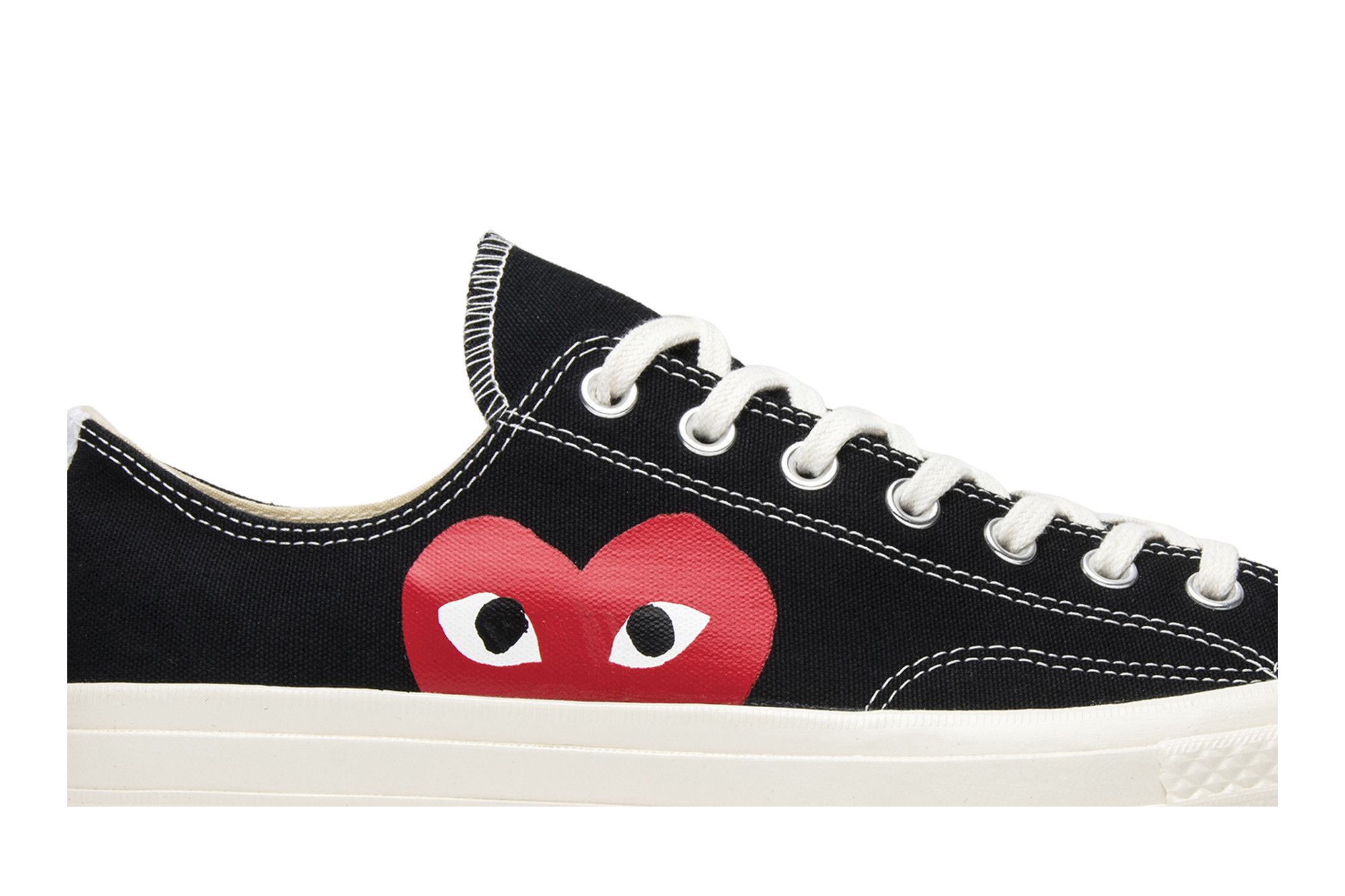 Comme des garcons black converse low online