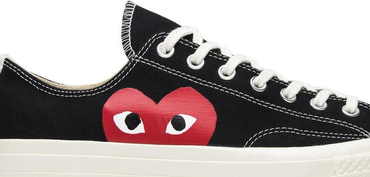 Comme des Garcons Play x Chuck 70 Low Black 2015