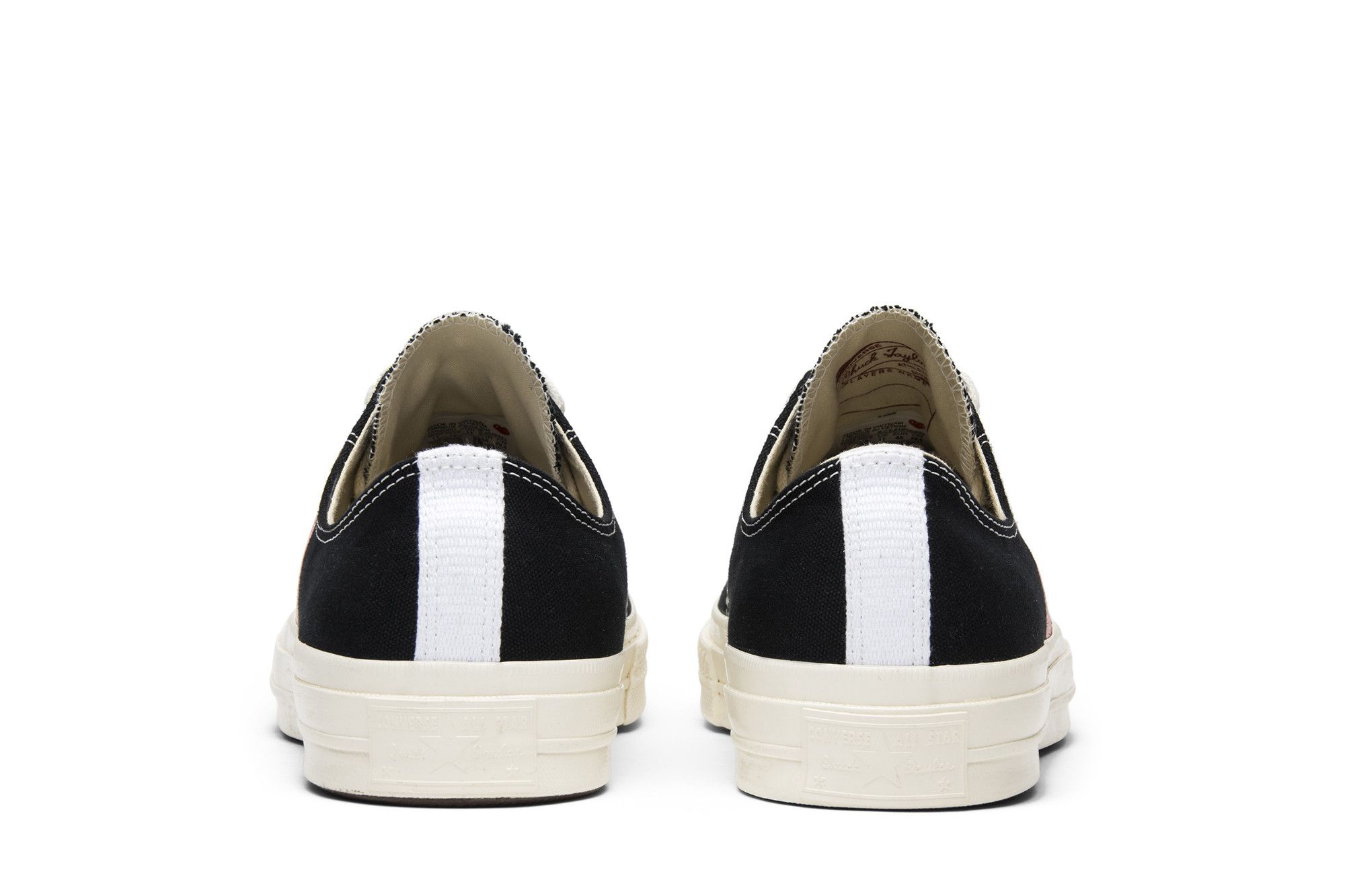 Buy Comme des Garçons Play x Chuck 70 Low 'Black' - 150206C Buy Comme des Garçons Play x Chuck 70 Low 'Black' - 150206C